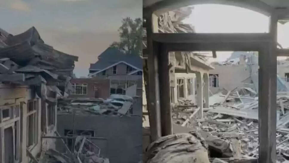 5 &nbsp;தீவிரவாதிகளின் வீடுகள் இடித்து தரைமட்டம்