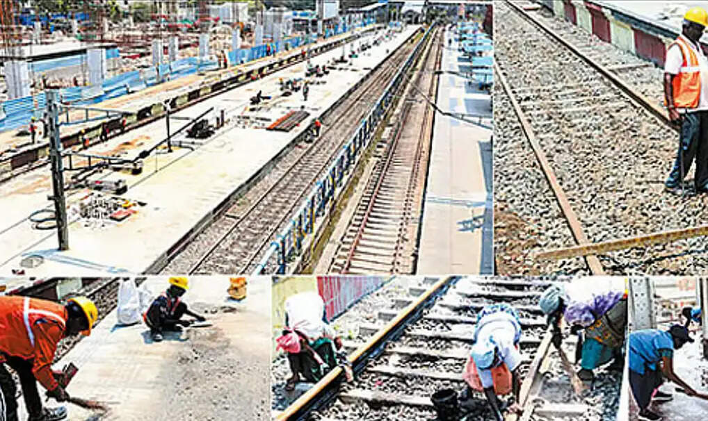 தண்டவாளம் எழும்பூர் பராமரிப்பு