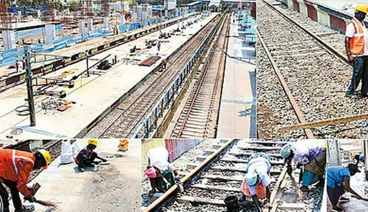 தண்டவாளம் எழும்பூர் பராமரிப்பு