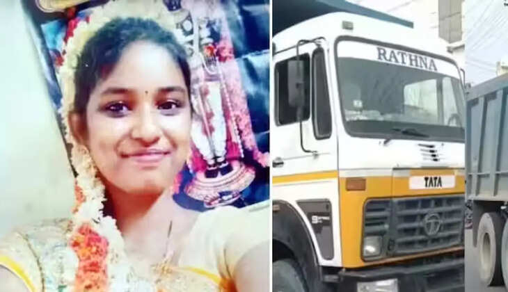 காஞ்சிபுரத்தில் இளம்பெண் பலி 