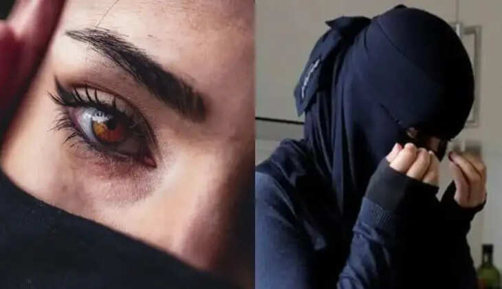 புருவம் ட்ரிம் செய்ததால் தலாக்