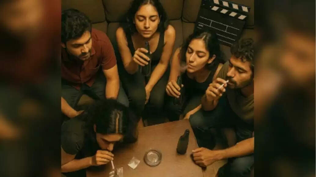 கஞ்சா போதை இளம்பெண்கள் பார்ட்டி