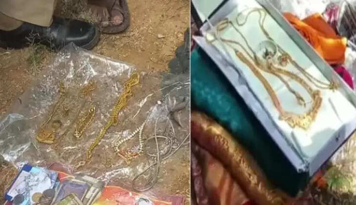 கிணற்றில் கார் கவிழ்ந்த விபத்து... 45 சவரன் நகைகள் மீட்பு!