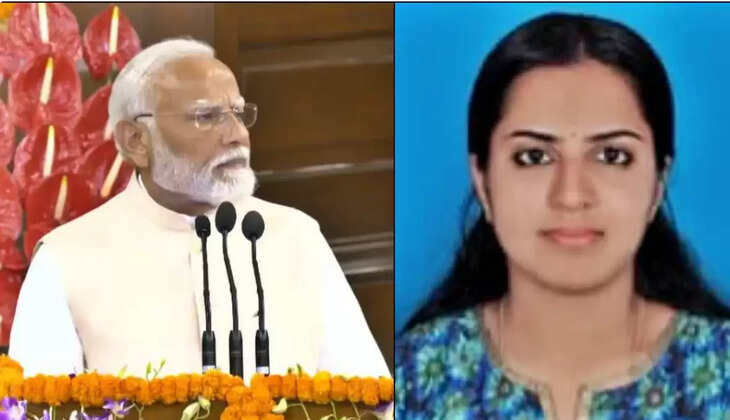 மோடி ஐஸ்வர்யா மேனன்