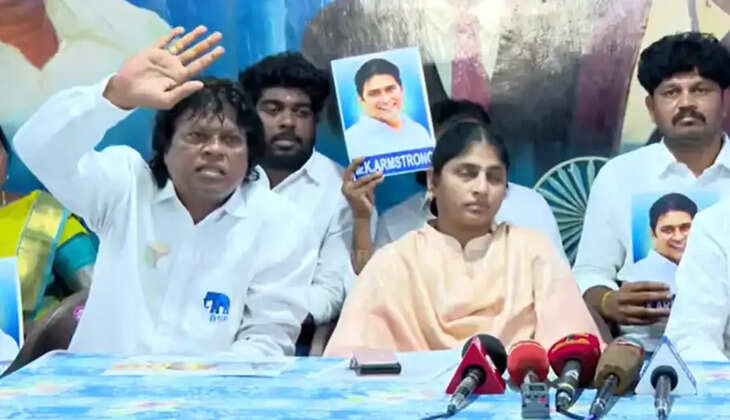 ஆம்ஸ்ட்ராங் மனைவி பொற்கொடி