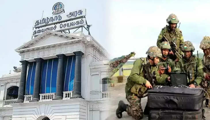 தலைமைச் செயலகம், ராணுவம்