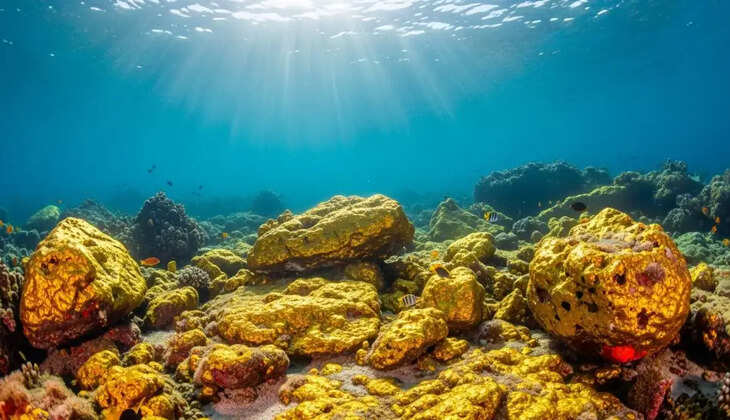 கடலுக்கடியில் தங்கம் தங்கச்சுரங்கம் பசிபிக் 