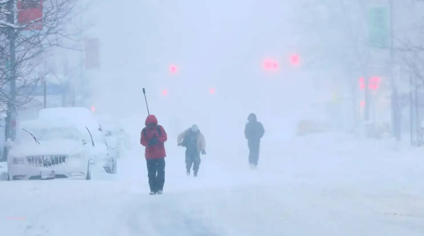 நியூசிலாந்து பனிபுயல் வெள்ளம்