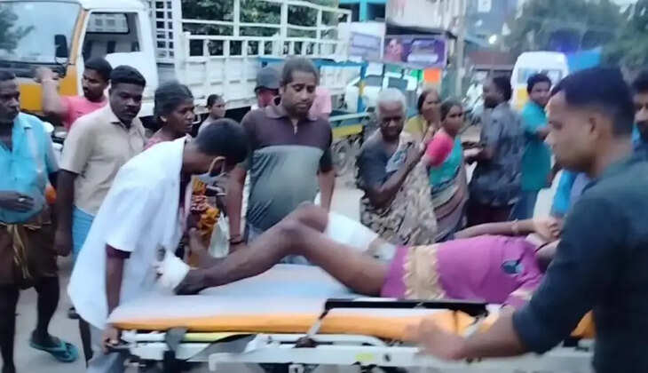 கோவிலில் தீ விபத்து 