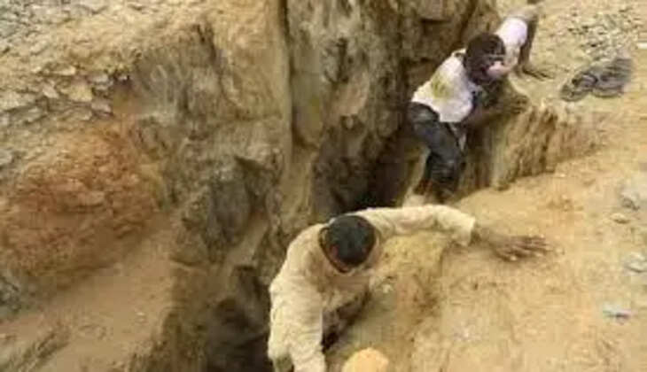 சுரங்கம் இடிந்து விபத்து