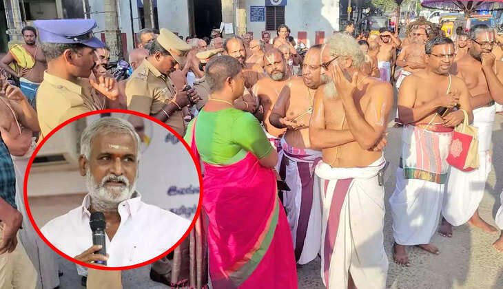 வடகலை தென்கலை சேகர்பாபு