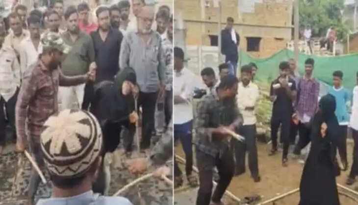 இளம்பெண் மீது இரும்பு கம்பி, உருட்டு கட்டையால் தாக்குதல்