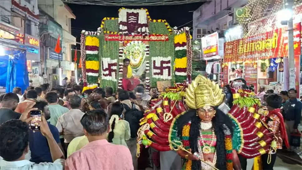 தசரா தூத்துக்குடி சப்பரம்