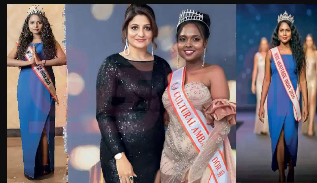 மிஸ் ஹெரிடேஜ் இன்டர்நேஷனல் 2025 அழகிப் போட்டி... தமிழ் விவசாயி மகளுக்கு வீர கௌரவம்!