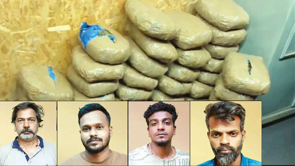 100 கிலோ போதைப் பொருட்கள்