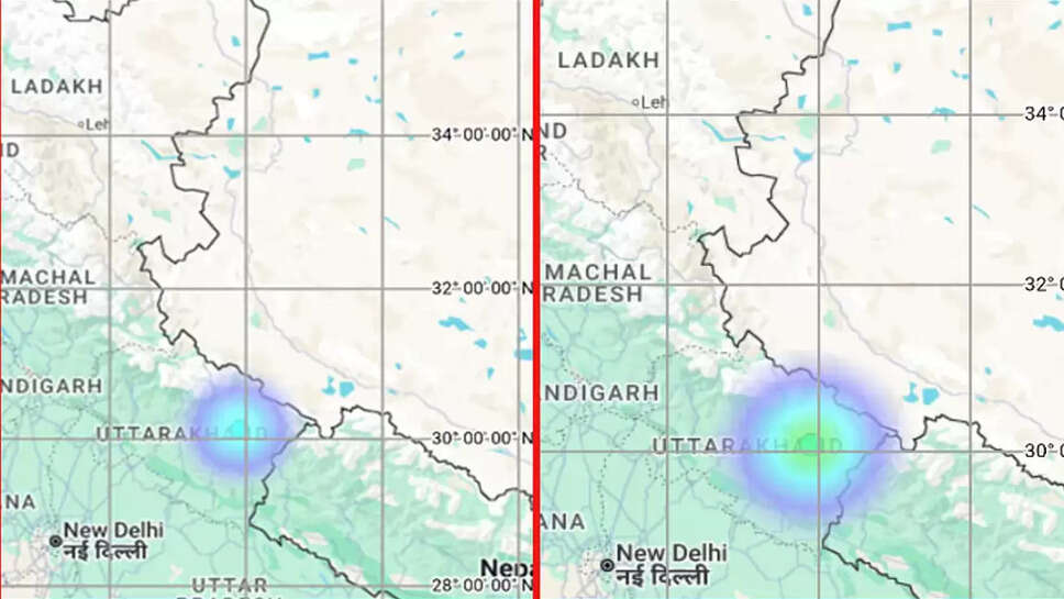 உத்தரகாண்டில்  நிலநடுக்கம்