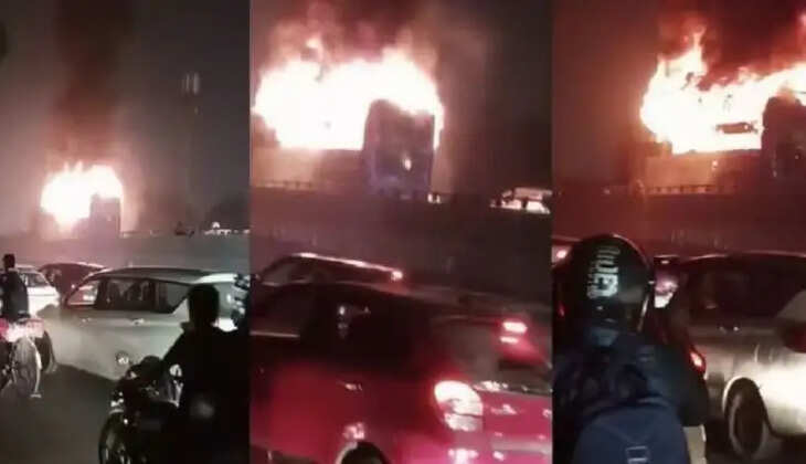 டெல்லி-குர்கான் சாலையில் பேருந்து விபத்து