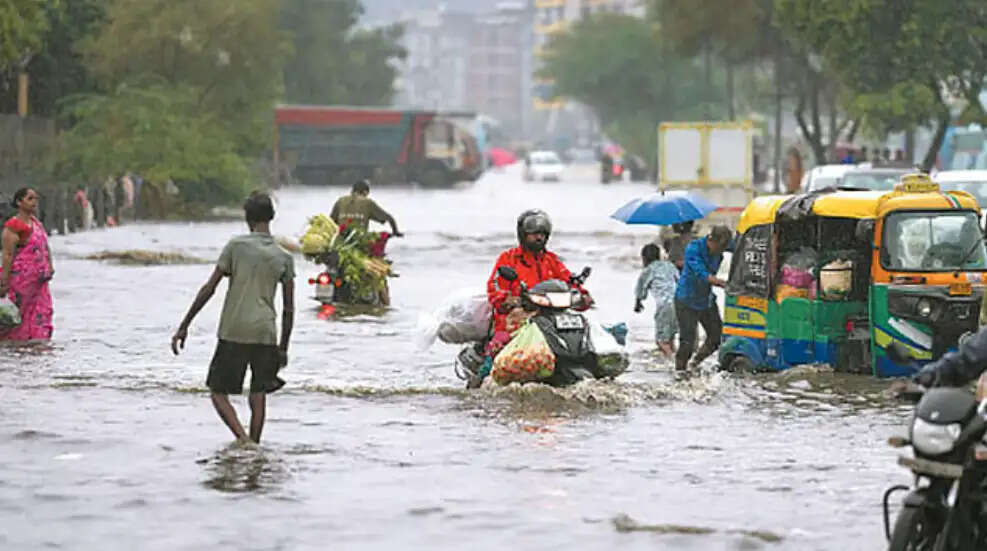 டெல்லி கனமழை வெள்ளம்