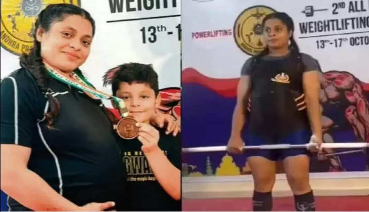 பளுதூக்குதல் டெல்லி போலீஸ் வீராங்கனை சோனிகா யாதவ்