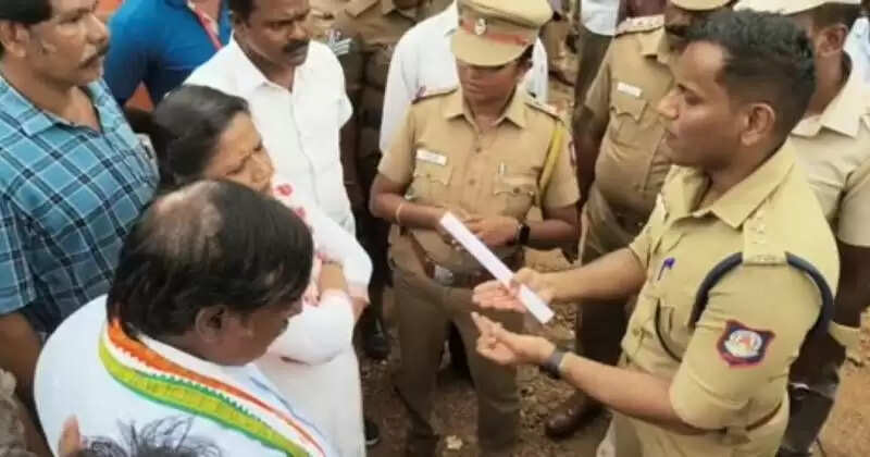 காங்கிரஸ் எம்எல்ஏ தாரகை கைது