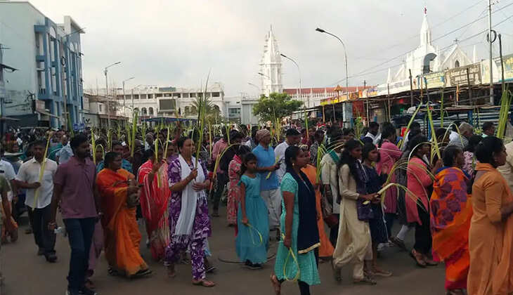 வேளாங்கண்ணி குருத்தோலை ஞாயிறு தேவாலயம்