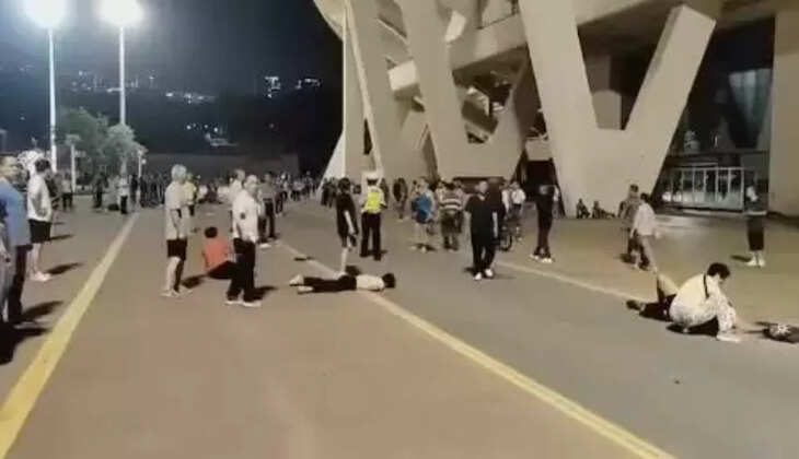 சீனா கார் தாக்குதல் 