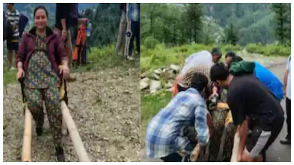 கர்ப்பிணி ஆசிரியர் பல்லக்கு