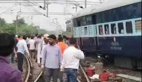 அதிகாலையிலேயே அதிர்ச்சி... எக்ஸ்பிரஸ் ரயில் தடம் புரண்டு விபத்து!