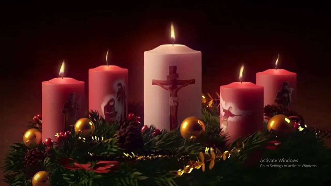 மெழுகுவர்த்தி கிறிஸ்துமஸ் இயேசு