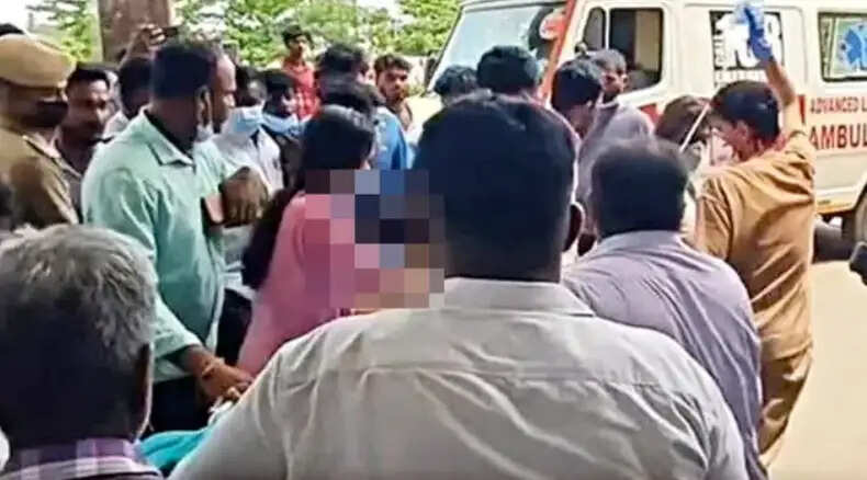 வாயு  மருத்துவமனை  உயிரிழப்பு ஆம்புலன்ஸ் கொலை
