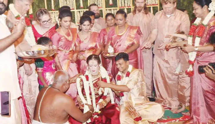 தஞ்சை - அமெரிக்க கல்யாணம்