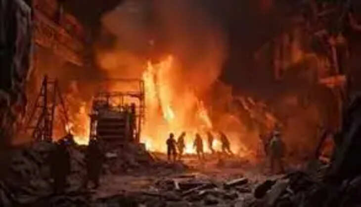 கஜகஸ்தான் தீ விபத்து 