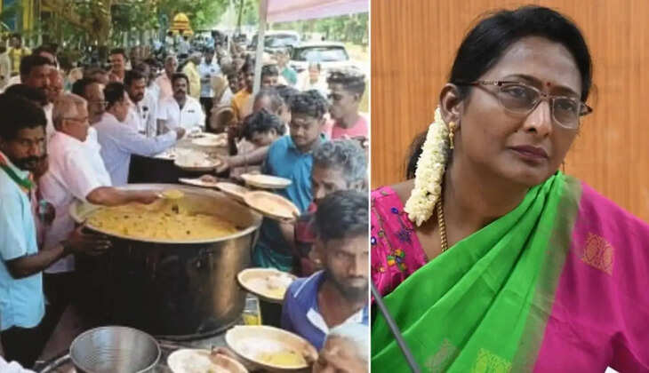 சித்திரை திருவிழாவில் அன்னதானம்