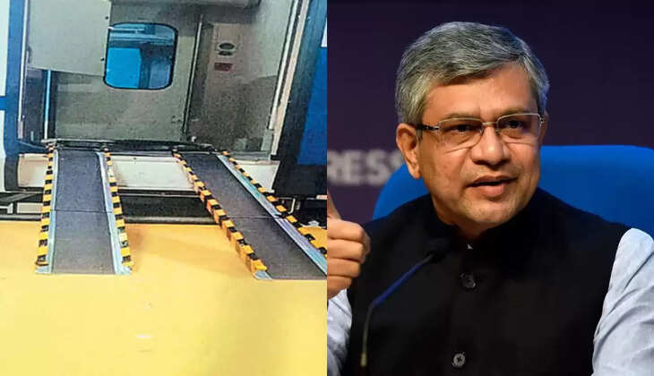 மாற்றுத்திறனாளிகள் ரயிலில் ஏற வசதி