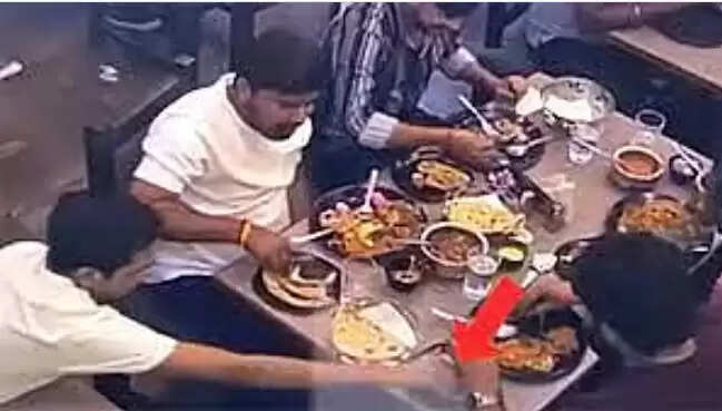 வெஜ் பிரியாணியில் எலும்பு