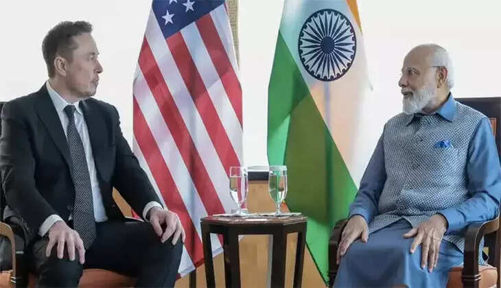 எலான் மஸ்க், பிரதமர் மோடி