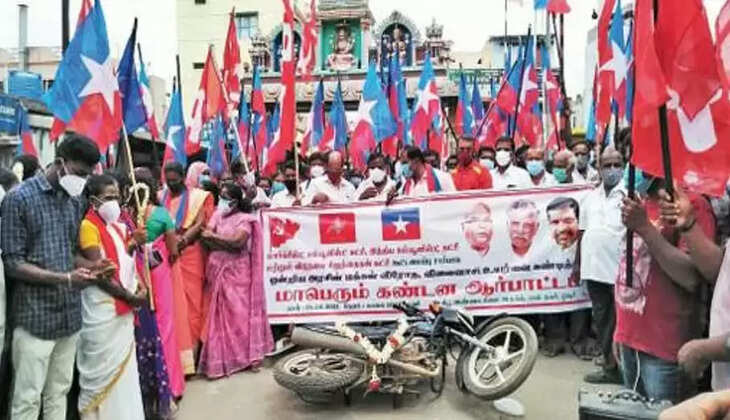 வேலைநிறுத்தம் இடதுசாரிகள் விசிக 