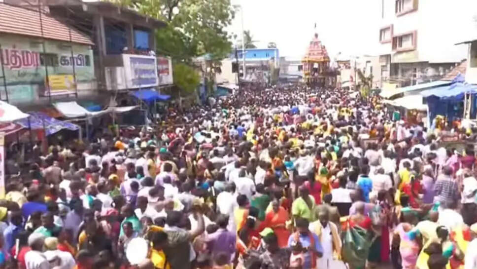 சமயபுரம் தேரோட்டம்