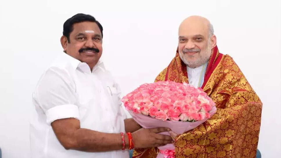 எடப்பாடி அமித் ஷா