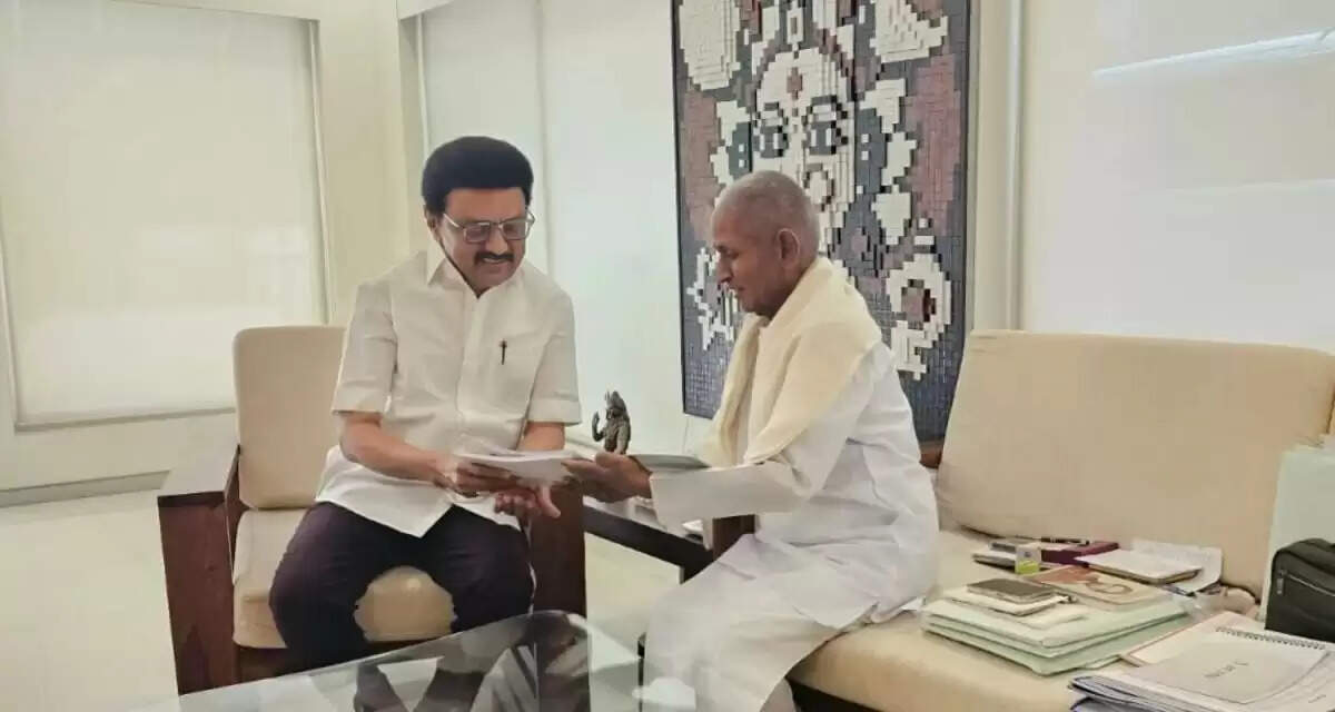 ‘தமிழர்களின் பெருமைமிகு அடையாளம் இளையராஜா’ - முதல்வர் ஸ்டாலின் தொலைபேசியில் வாழ்த்து!
