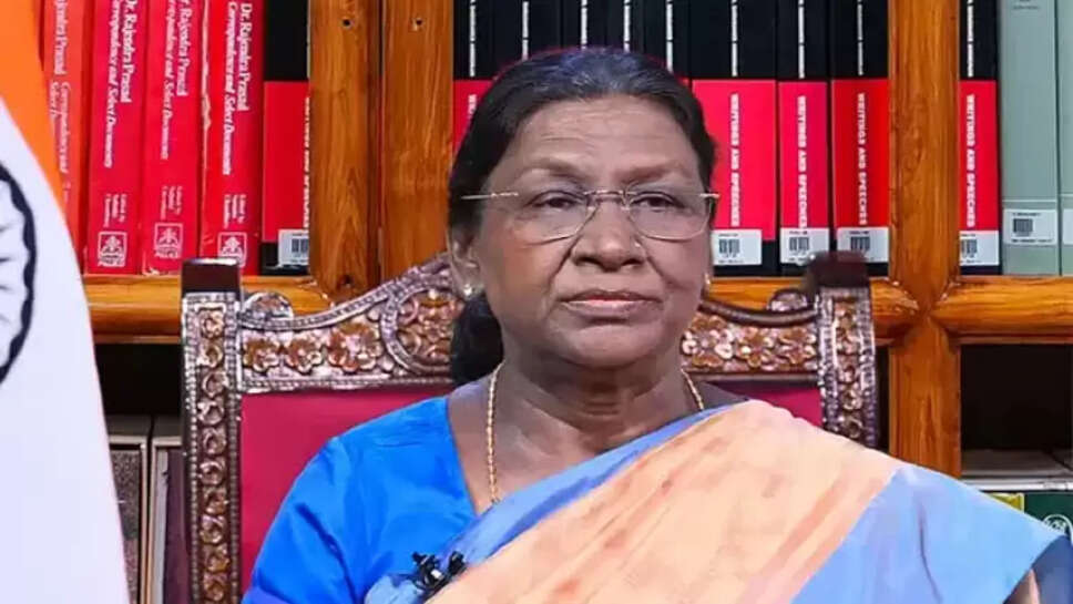 குடியரசுத் தலைவர் திரவுபதி முர்மு 