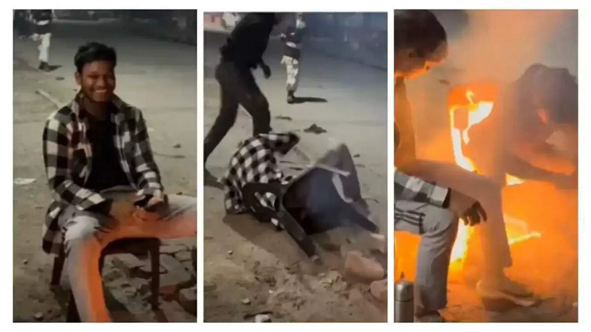 சேரில் தீ