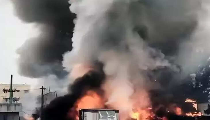 பட்டாசு குடோன் தீப்பிடித்து பலி