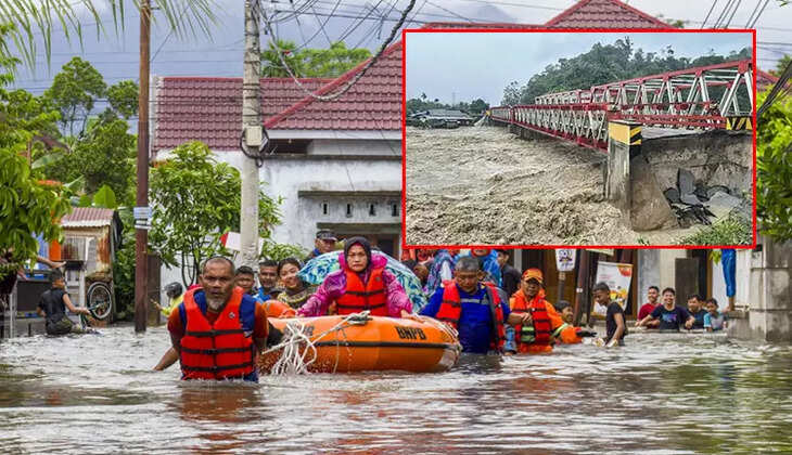 இந்தோனேசியா கனமழை வெள்ளம் நிலச்சரிவு
