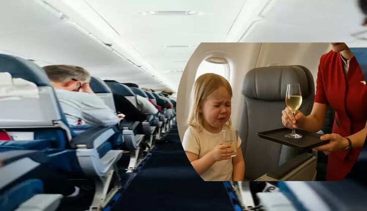 பதறிய பெற்றோர்... விமானத்தில் 3 வயது குழந்தைக்கு தண்ணீருக்கு பதில் &nbsp;மதுவை ஊற்றி கொடுத்த பணிப்பெண்!&nbsp;&nbsp;