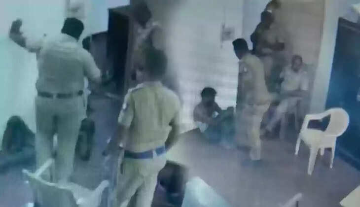 போலீசார் சராமாரி தாக்குதல்