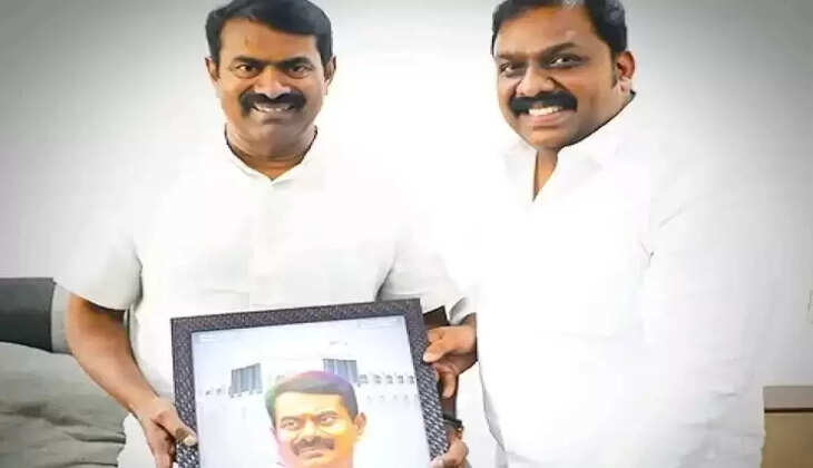 திமுகவில் அடுத்தடுத்து அதிர்ச்சி... முக்கிய மாவட்ட தலைவர் நாதகவில்  ஐக்கியம்!  