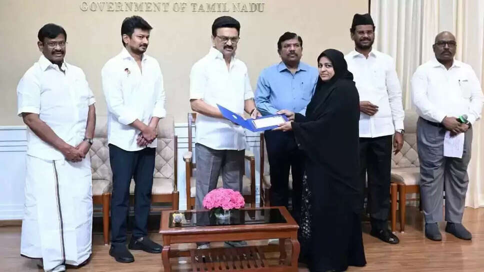&nbsp;முதல்வர் ஸ்டாலின் 5,650 பயனாளிகளுக்கு ஹஜ் மானியம் வழங்கினார்!