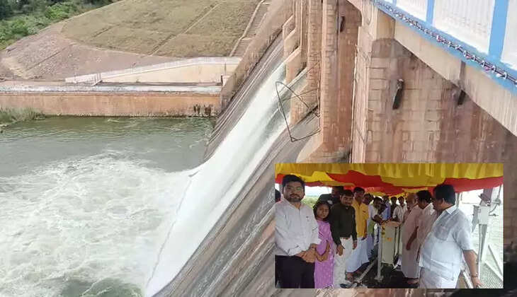 வைகை அமைச்சர் பெரியசாமி மதகை