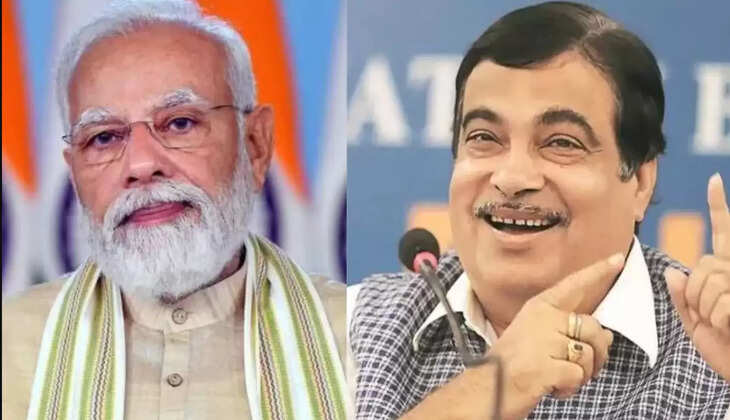 நிதின் கட்காரி மோடி